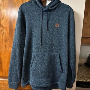 Men's Teal Fleece Lined Hoodie